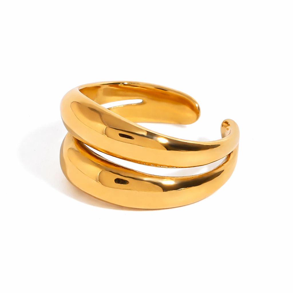 Double Puff Ring
