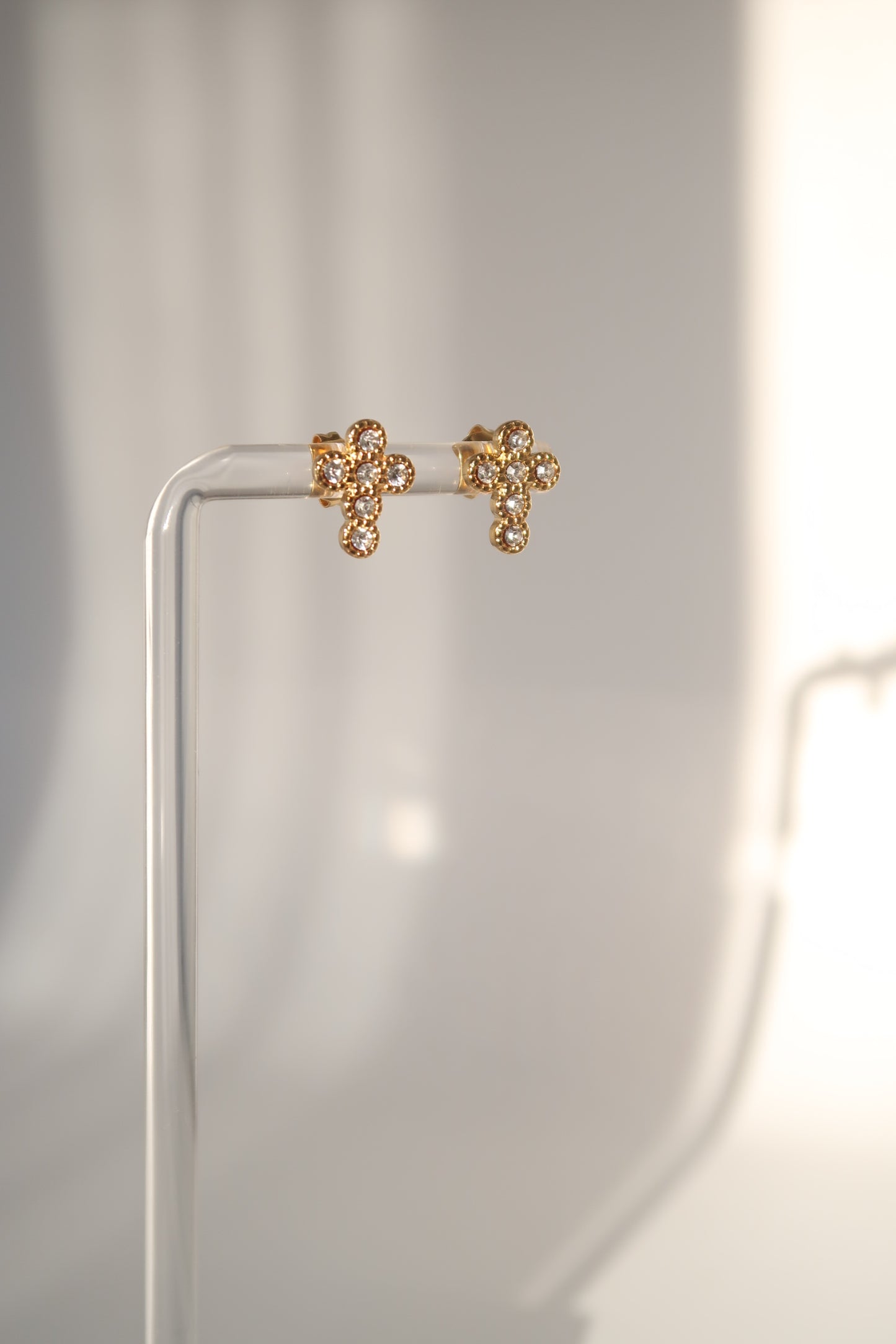 Chantal Cross Studs