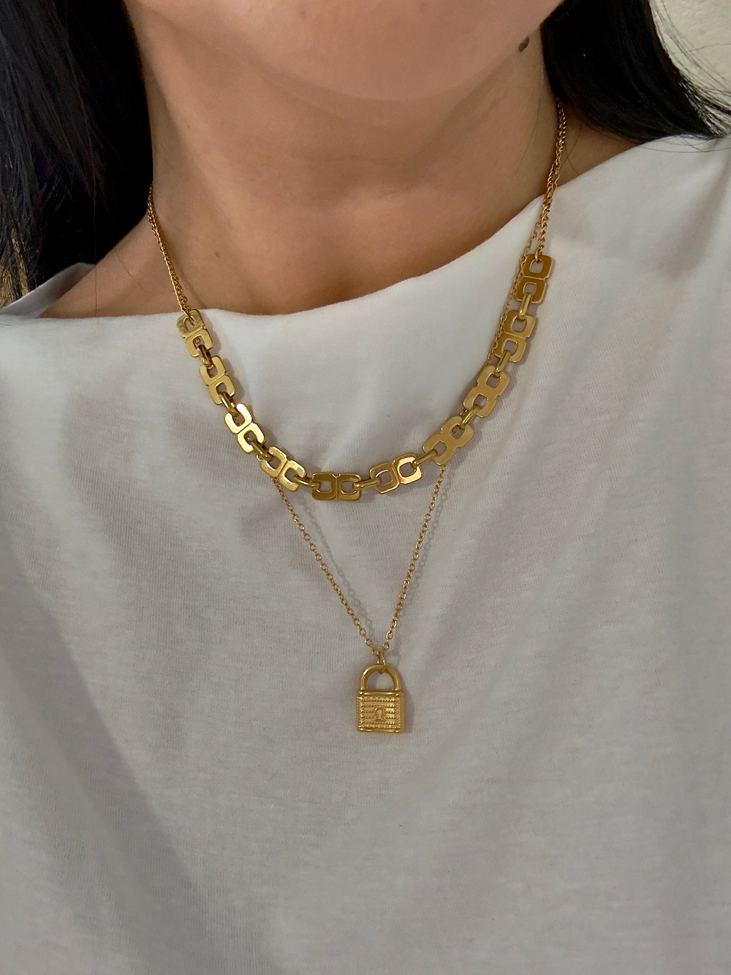 Alexandra Double Necklace