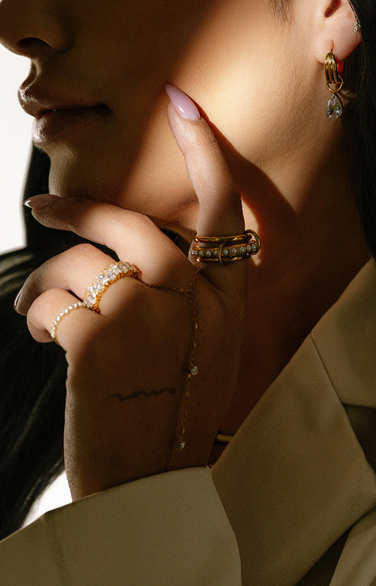Pearl Layered Ring