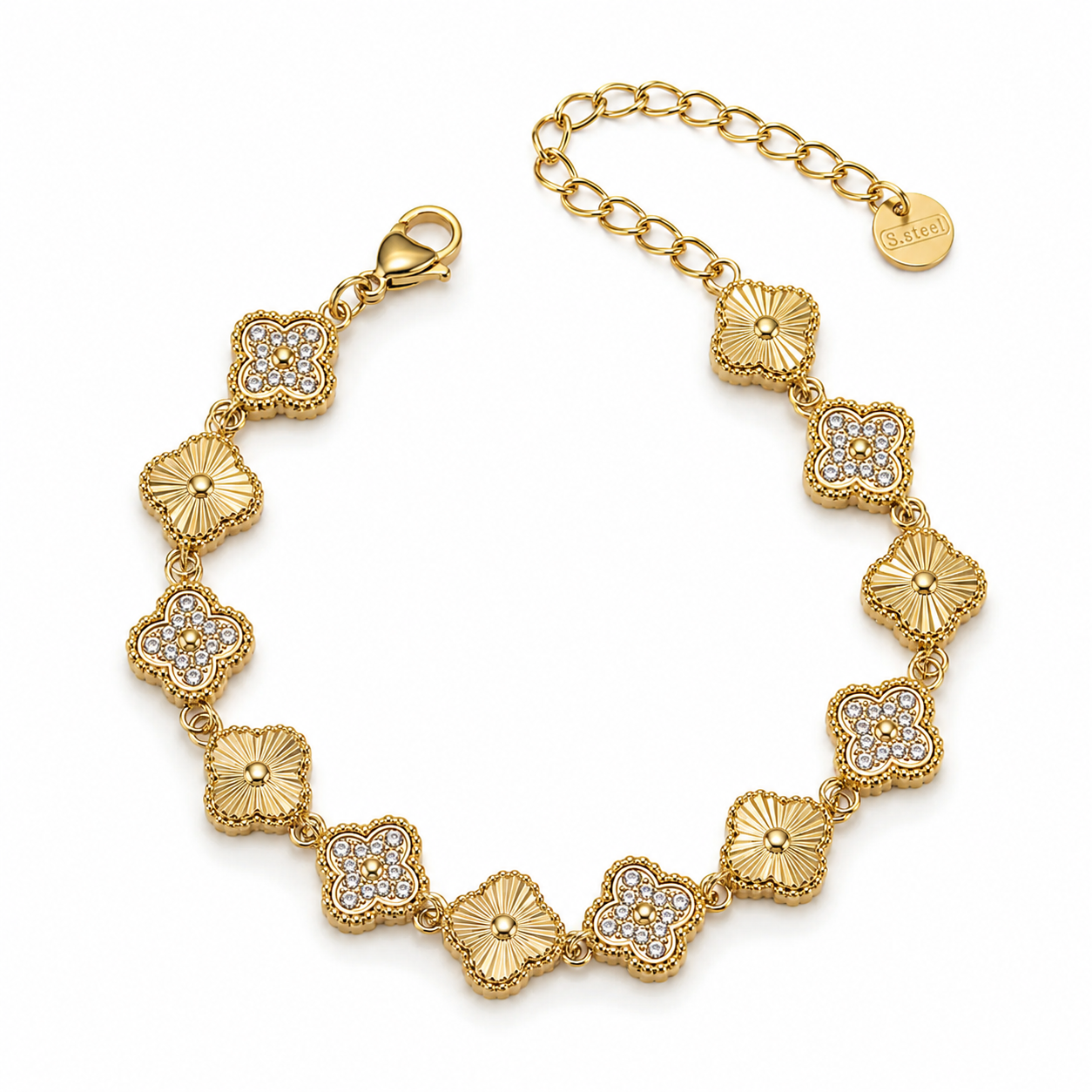 duo cz bracelet