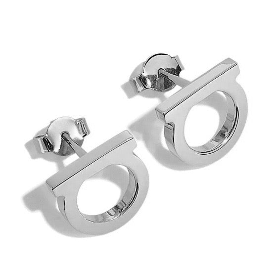 Steph Silver Studs