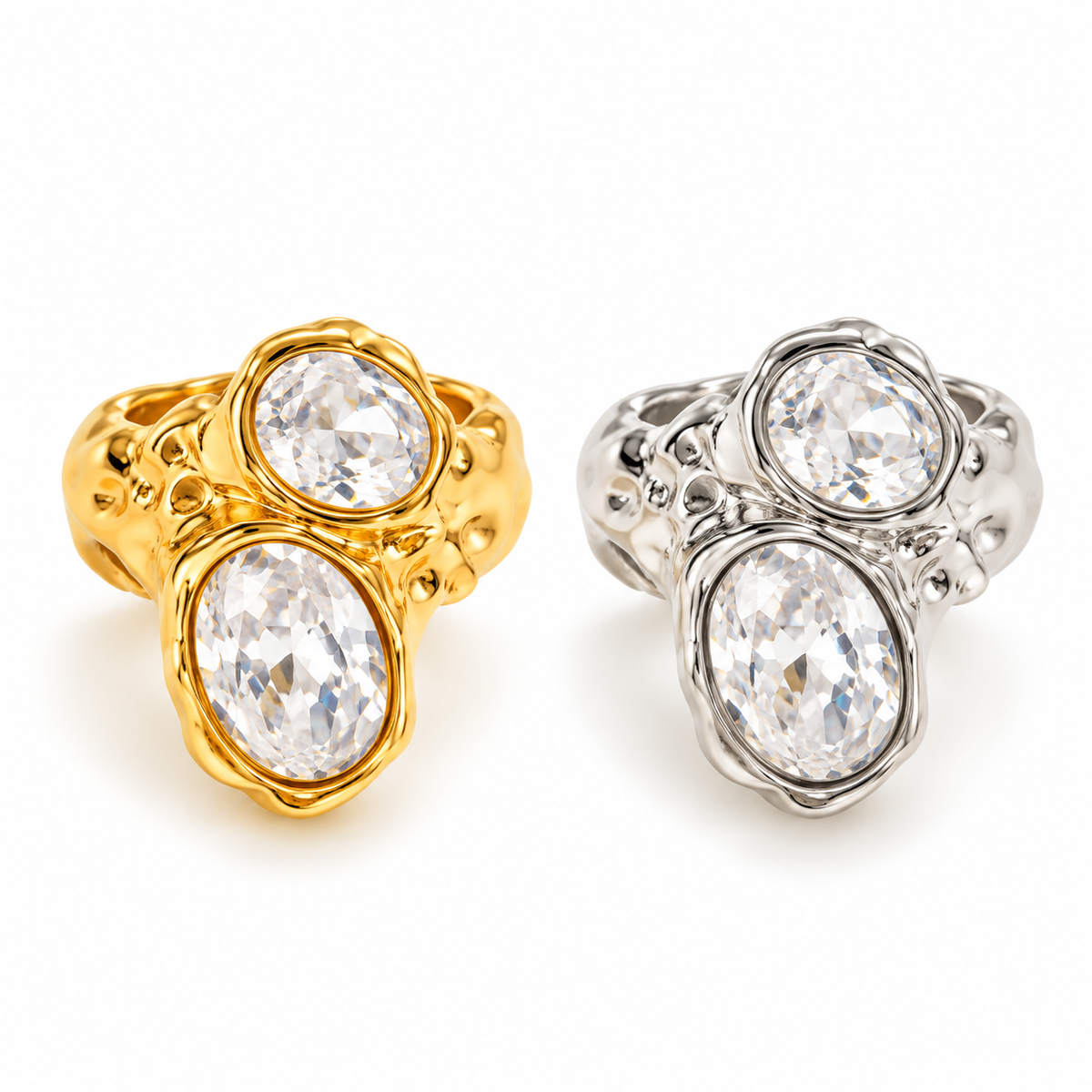 round abstract ring