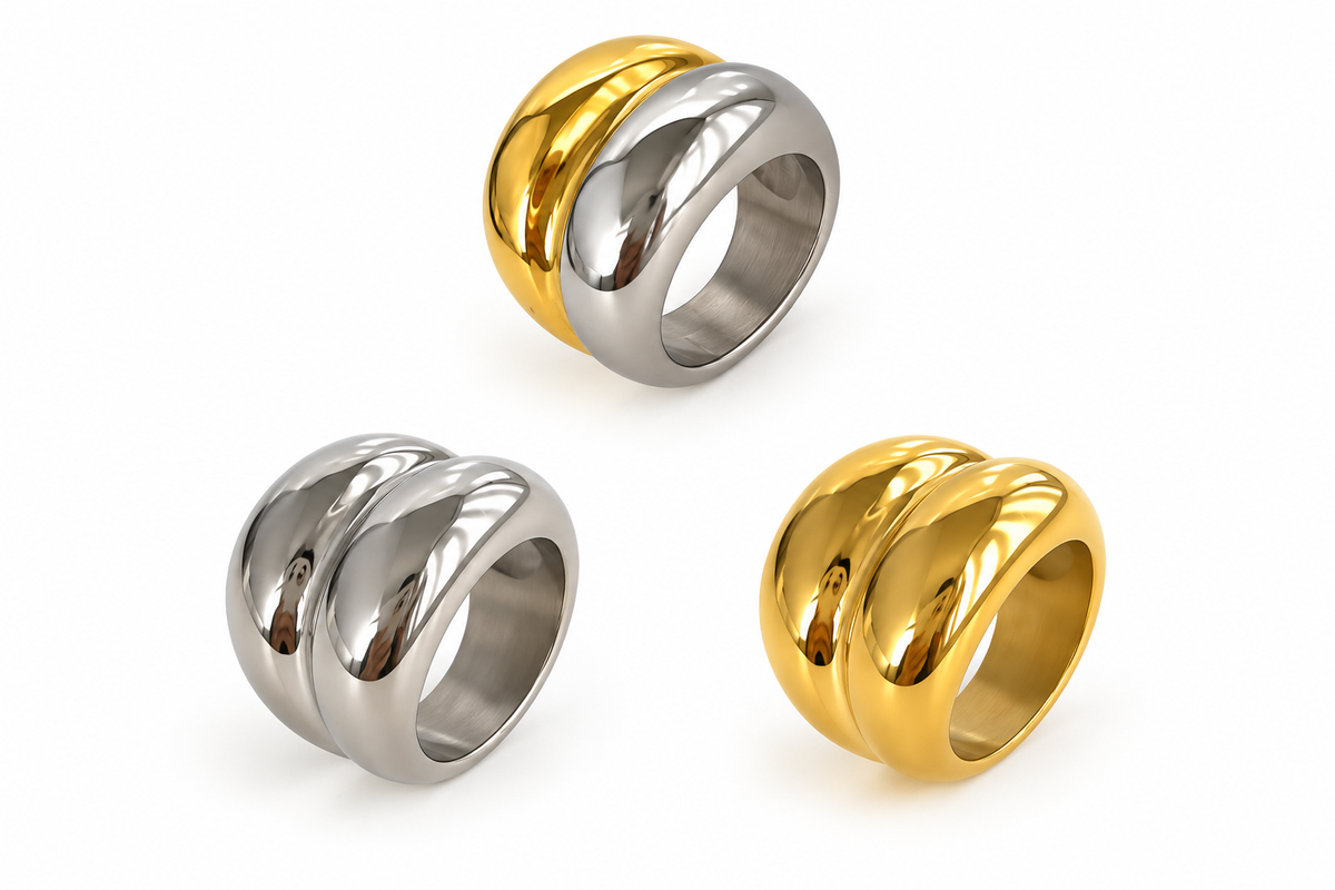 double band ring