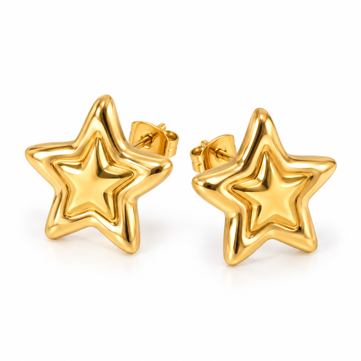 Star earrings