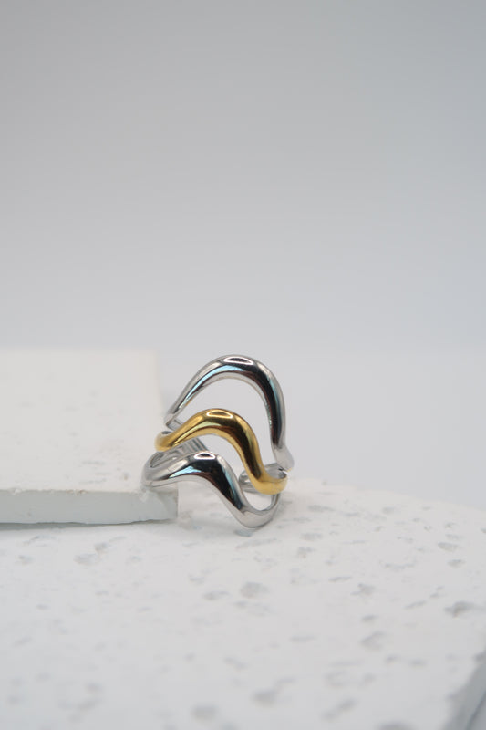 Amelia Wave Ring