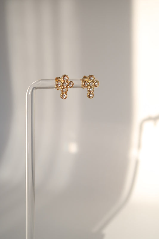 Chantal Cross Studs