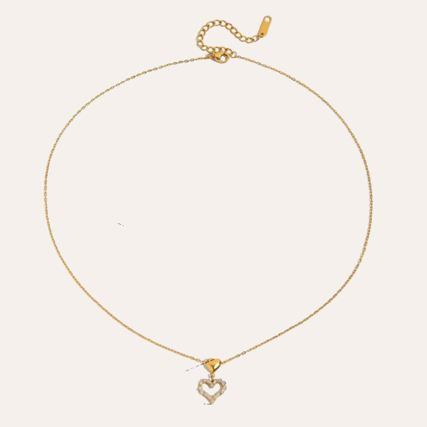 Open Heart Necklace