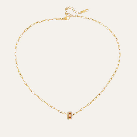 Sweetheart Paperclip Necklace