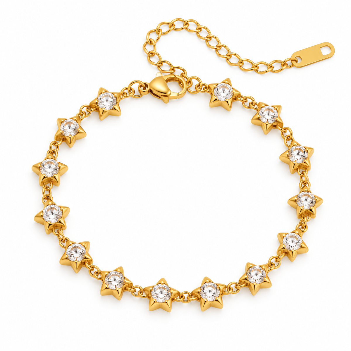 star cz bracelet