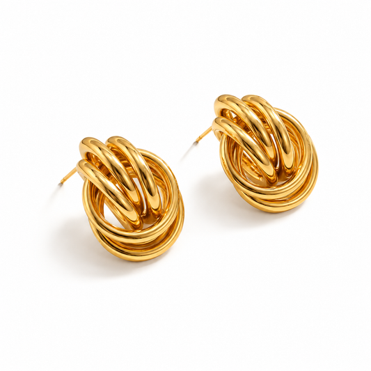 janet chunky earrings