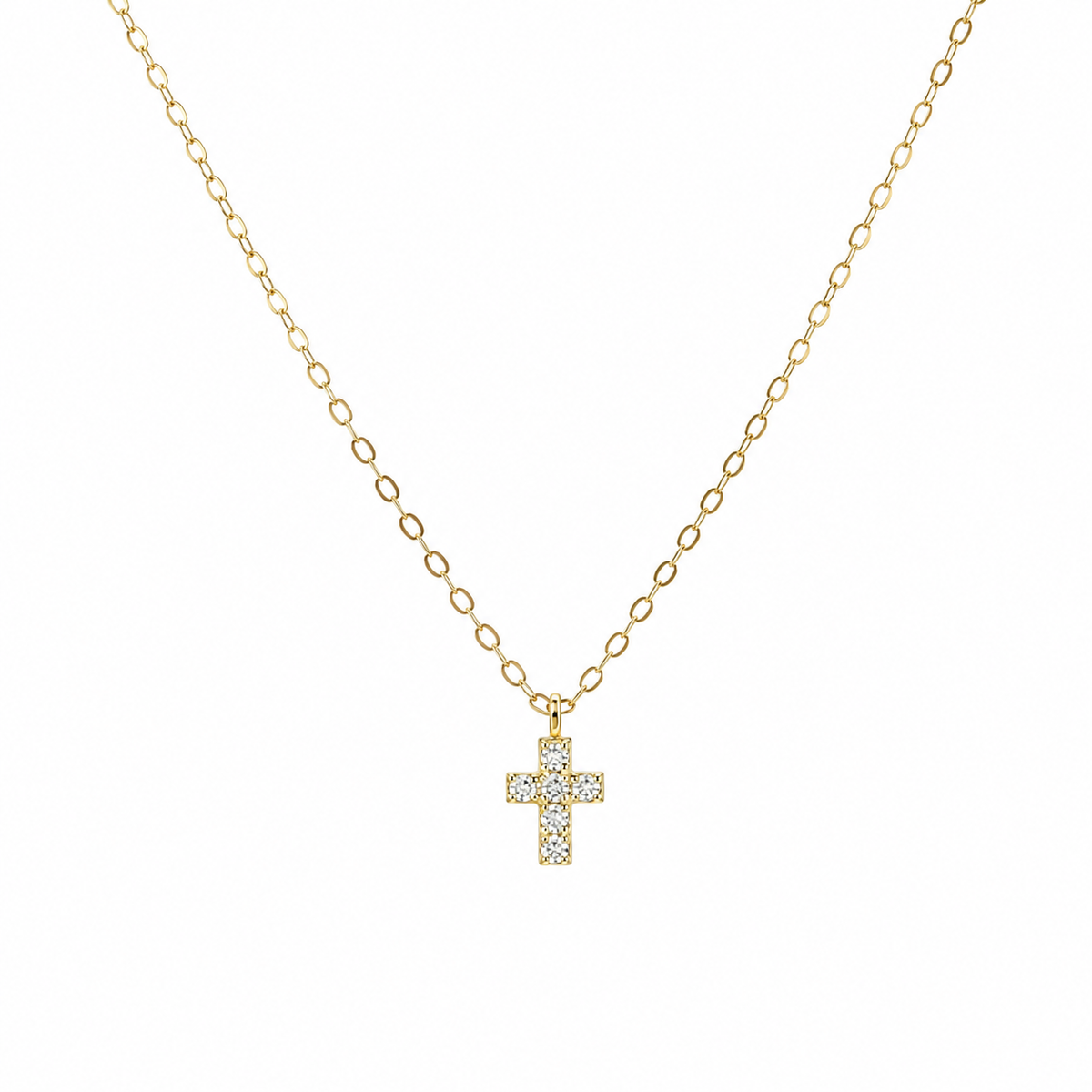 925 sterling silver dainty cross