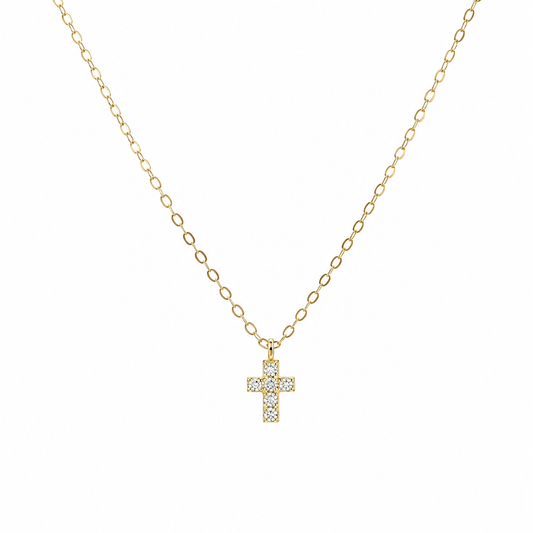 925 sterling silver dainty cross
