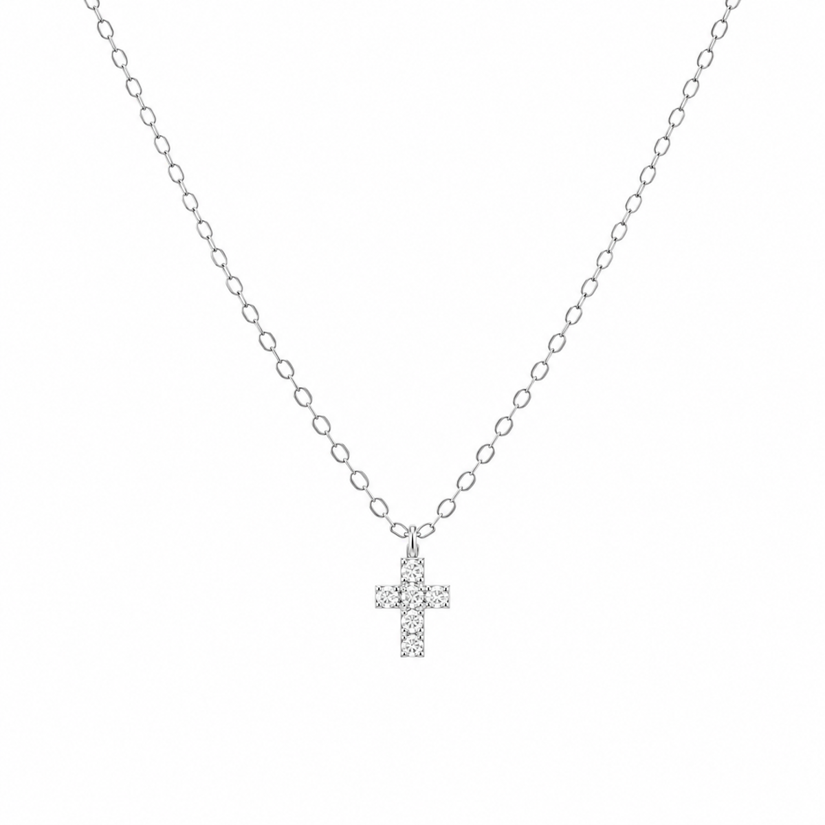 925 sterling silver dainty cross