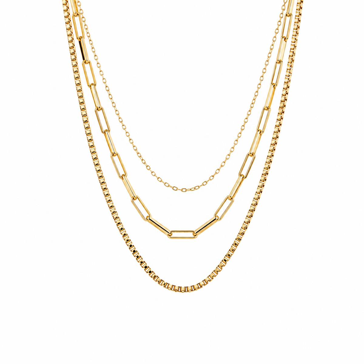 bri layered necklace