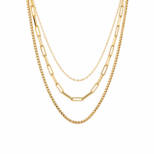 bri layered necklace