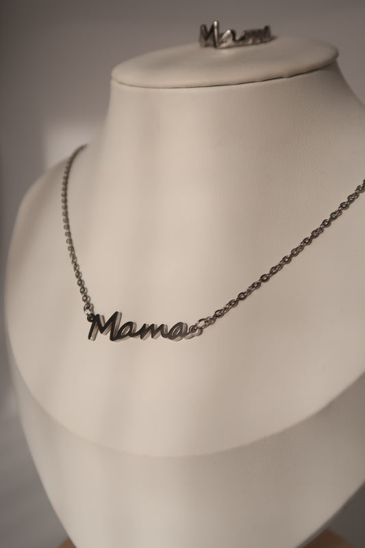 Mama Necklace + Ring Set