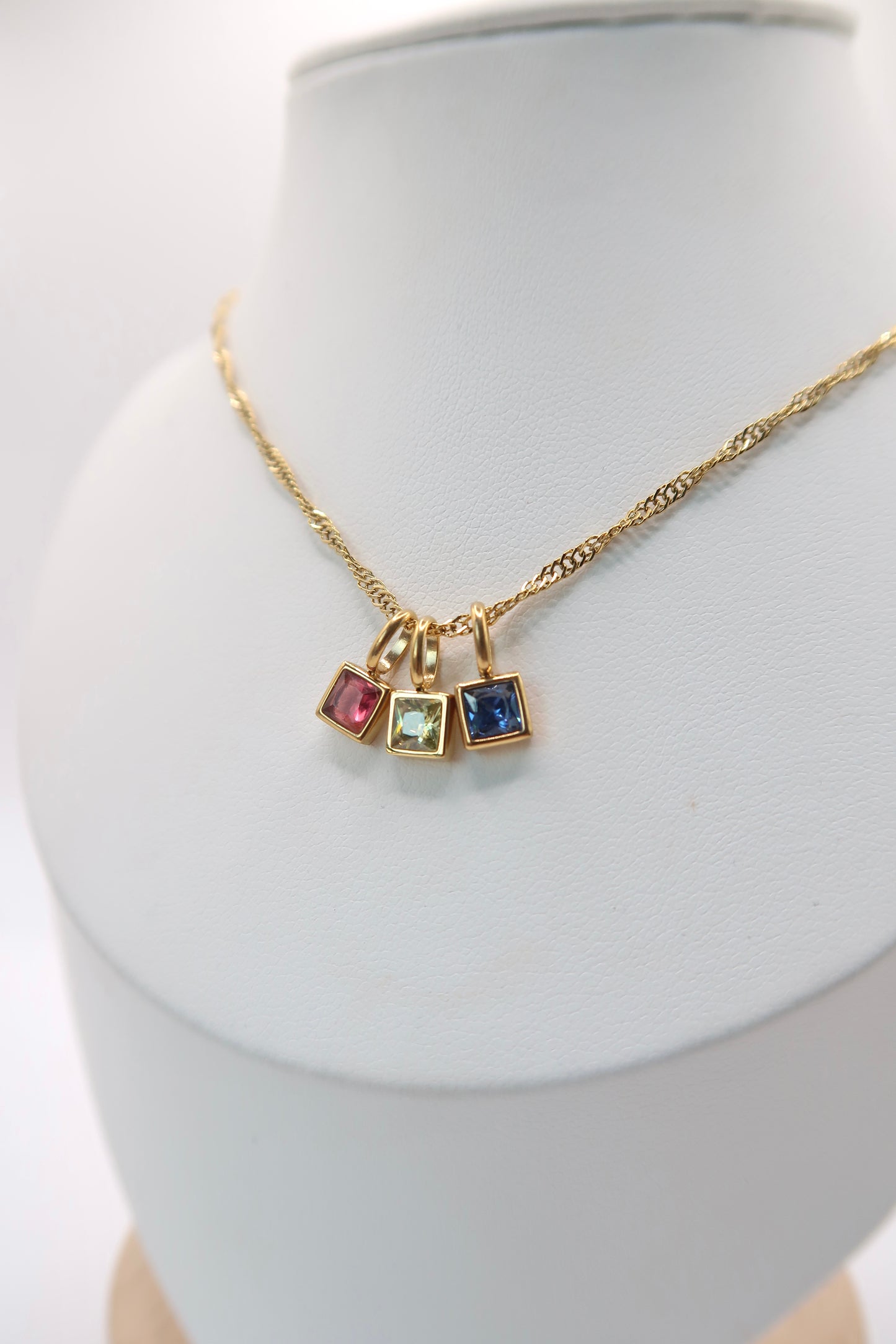 Custom Birthstone Necklace