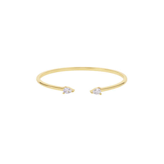 Open Cz Bangle