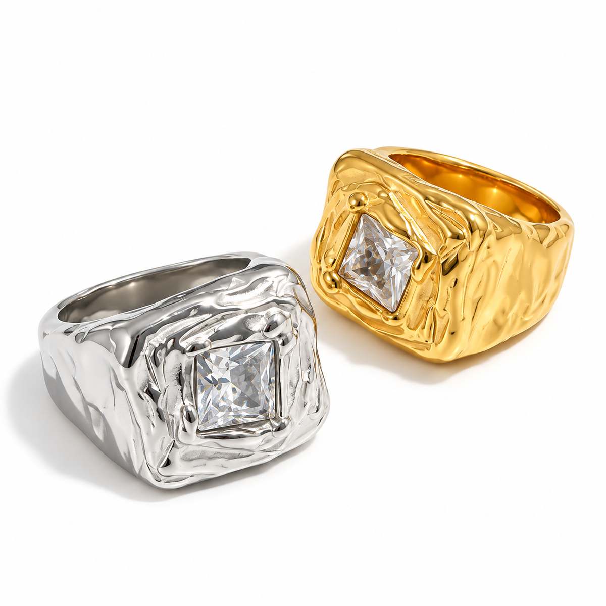 chunky squared ring