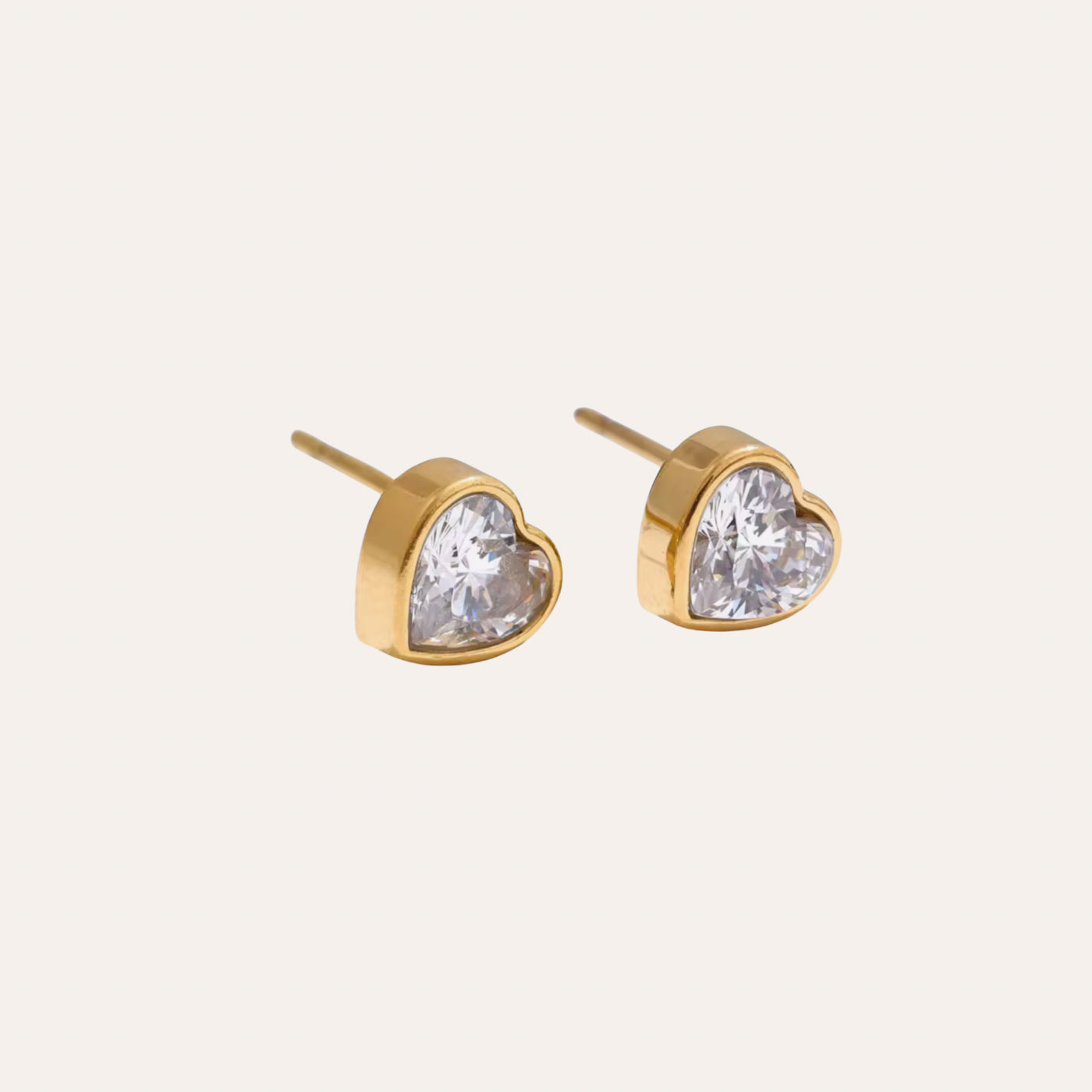 Heart Studs