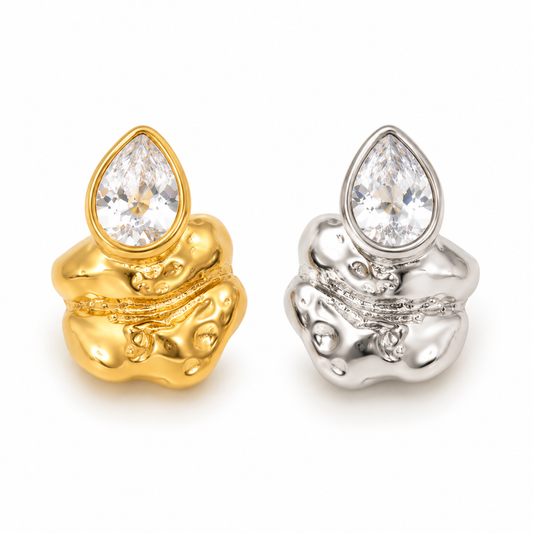 pear abstract ring