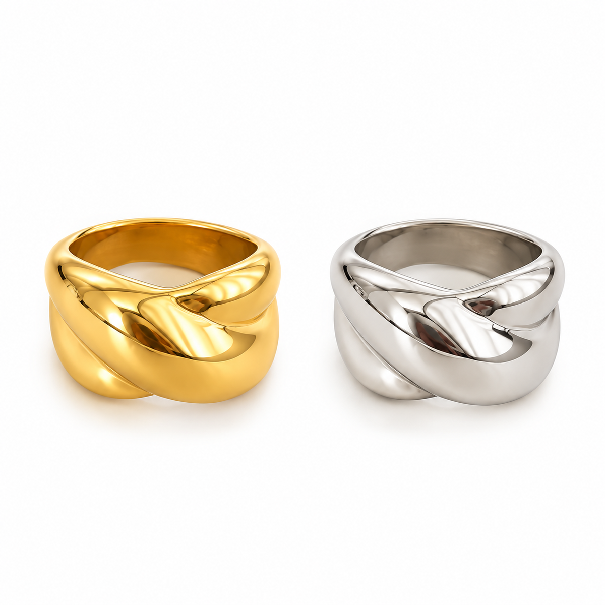 wave band ring