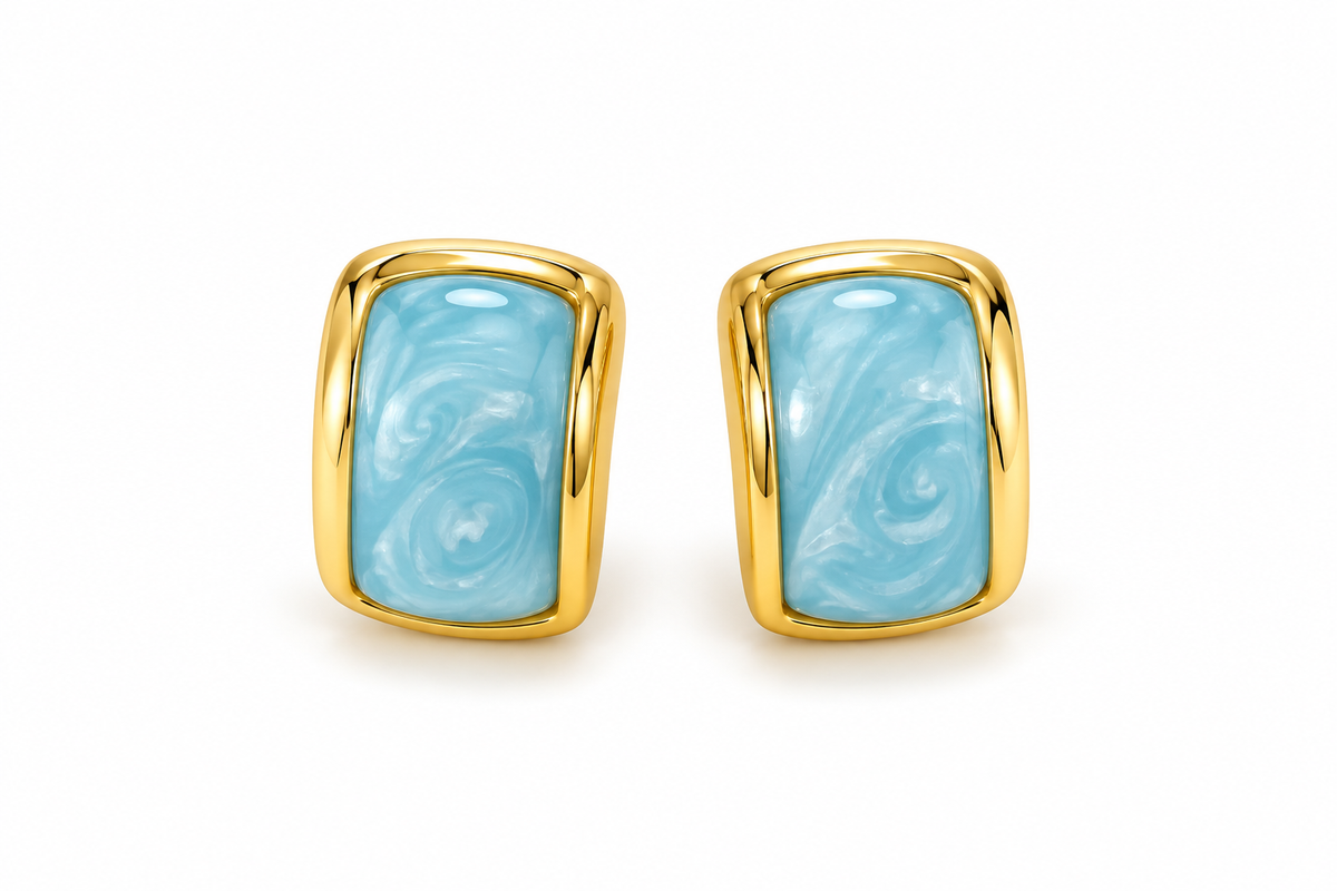 turquesa dainty stud