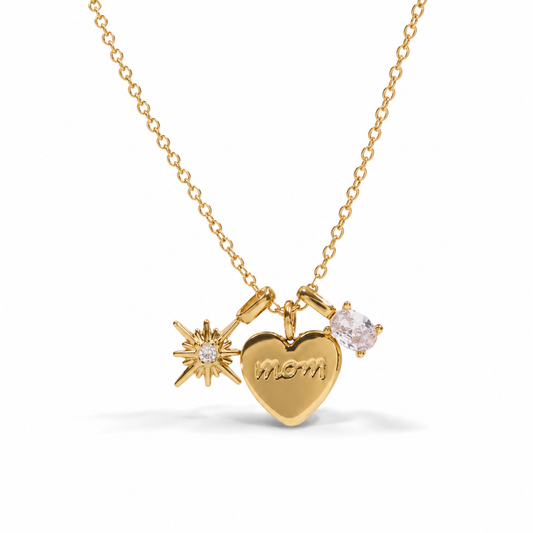 MOM Charm Necklace