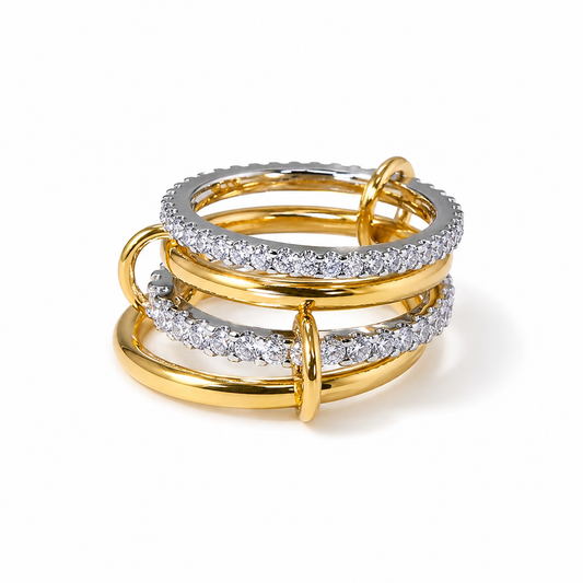 Layered Pinky Ring